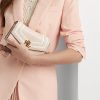 Açık Pembe/Vanilya Kadın Ralph Lauren Nappa Deri Küçük Tayler Çapraz Çantalar Açık Pembe/Vanilya Kadın Ralph Lauren Nappa Deri Küçük Tayler Çapraz Çantalar