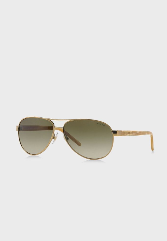 Altın Kadın Ralph Lauren 0RA4004 Pilot Güneş Gözlüğü Altın Kadın Ralph Lauren 0RA4004 Pilot Güneş Gözlüğü