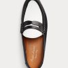 Bej / Beyaz Kadın Ralph Lauren Chalmers Dana Derisi Penny Loafer’lar Bej / Beyaz Kadın Ralph Lauren Chalmers Dana Derisi Penny Loafer’lar