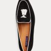 Bej / Beyaz Kadın Ralph Lauren Laurel Püsküllü Keçi Süet Loafer’lar Bej / Beyaz Kadın Ralph Lauren Laurel Püsküllü Keçi Süet Loafer’lar