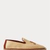 Bej Erkek Ralph Lauren İşlemeli Kanvas Loafer’lar Bej Erkek Ralph Lauren İşlemeli Kanvas Loafer’lar