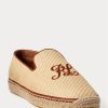 Bej Erkek Ralph Lauren İşlemeli Kanvas Loafer’lar Bej Erkek Ralph Lauren İşlemeli Kanvas Loafer’lar