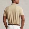 Bej Erkek Ralph Lauren Özel Slim Fit File Polo Tişörtler Bej Erkek Ralph Lauren Özel Slim Fit File Polo Tişörtler