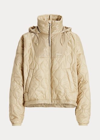 Bej Kadın Ralph Lauren Ripstop Katlanabilir Ceketler Bej Kadın Ralph Lauren Ripstop Katlanabilir Ceketler