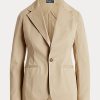 Bej Kadın Ralph Lauren Streç Twill Blazer