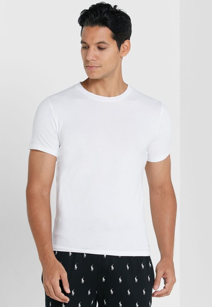 Beyaz Erkek Ralph Lauren 2’li Paket Temel Yuvarlak Yaka Tişörtler Beyaz Erkek Ralph Lauren 2’li Paket Temel Yuvarlak Yaka Tişörtler