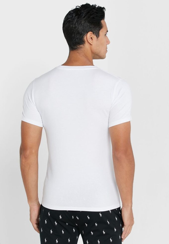 Beyaz Erkek Ralph Lauren 2’li Paket Temel Yuvarlak Yaka Tişörtler Beyaz Erkek Ralph Lauren 2’li Paket Temel Yuvarlak Yaka Tişörtler