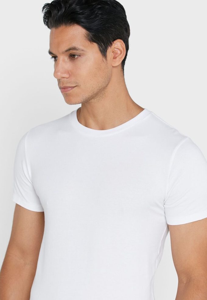 Beyaz Erkek Ralph Lauren 2’li Paket Temel Yuvarlak Yaka Tişörtler Beyaz Erkek Ralph Lauren 2’li Paket Temel Yuvarlak Yaka Tişörtler