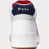 Beyaz Erkek Ralph Lauren Court Mid Pro Spor Ayakkabı Beyaz Erkek Ralph Lauren Court Mid Pro Spor Ayakkabı