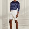 Beyaz Erkek Ralph Lauren Dikim Esnek Chino Şort