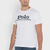 Beyaz Erkek Ralph Lauren Göğüs Logolu Tişörtler Beyaz Erkek Ralph Lauren Göğüs Logolu Tişörtler