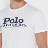 Beyaz Erkek Ralph Lauren Göğüs Logolu Tişörtler Beyaz Erkek Ralph Lauren Göğüs Logolu Tişörtler
