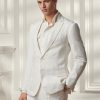 Beyaz Erkek Ralph Lauren Kent Balıksırtı Takım Elbise Blazerları Beyaz Erkek Ralph Lauren Kent Balıksırtı Takım Elbise Blazerları