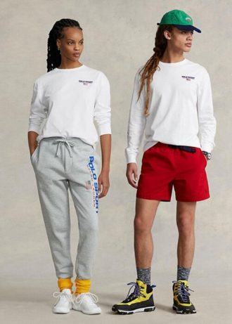 Beyaz Erkek Ralph Lauren Klasik Kesim Polo Spor Forma Tişörtleri
