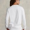 Beyaz Erkek Ralph Lauren Klasik Kesim Polo Spor Forma Tişörtleri