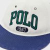 Beyaz Erkek Ralph Lauren Logolu Düz Siperlikli Şapkalar Beyaz Erkek Ralph Lauren Logolu Düz Siperlikli Şapkalar