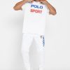 Beyaz Erkek Ralph Lauren Logolu Eşofman Altı Beyaz Erkek Ralph Lauren Logolu Eşofman Altı