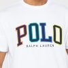 Beyaz Erkek Ralph Lauren Logolu Yuvarlak Yaka Tişörtler Beyaz Erkek Ralph Lauren Logolu Yuvarlak Yaka Tişörtler