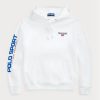 Beyaz Erkek Ralph Lauren Polo Spor Polar Kapüşonlu Üst Beyaz Erkek Ralph Lauren Polo Spor Polar Kapüşonlu Üst