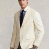 Beyaz Erkek Ralph Lauren Polo Yumuşak Keten Takım Elbise Blazerları Beyaz Erkek Ralph Lauren Polo Yumuşak Keten Takım Elbise Blazerları