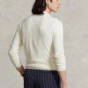 Beyaz Erkek Ralph Lauren Slim Fit Dokulu Pamuklu Kazak Beyaz Erkek Ralph Lauren Slim Fit Dokulu Pamuklu Kazak