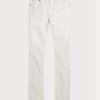 Beyaz Erkek Ralph Lauren Slim Fit Streç Kot Pantolon Beyaz Erkek Ralph Lauren Slim Fit Streç Kot Pantolon