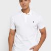 Beyaz Erkek Ralph Lauren Temel Polo Tişörtleri Beyaz Erkek Ralph Lauren Temel Polo Tişörtleri