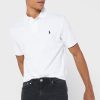 Beyaz Erkek Ralph Lauren Temel Polo Tişörtleri Beyaz Erkek Ralph Lauren Temel Polo Tişörtleri