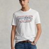 Beyaz Erkek Ralph Lauren Özel Slim Fit Polo Country Tişörtleri Beyaz Erkek Ralph Lauren Özel Slim Fit Polo Country Tişörtleri