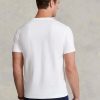 Beyaz Erkek Ralph Lauren Özel Slim Fit Yuvarlak Yaka Tişörtler Beyaz Erkek Ralph Lauren Özel Slim Fit Yuvarlak Yaka Tişörtler
