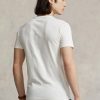Beyaz Erkek Ralph Lauren Özel Slim Fit Yuvarlak Yaka Tişörtler Beyaz Erkek Ralph Lauren Özel Slim Fit Yuvarlak Yaka Tişörtler