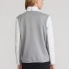 Beyaz / Gri Kadın Ralph Lauren Hibrit Çeyrek Fermuarlı Sweatshirt Beyaz / Gri Kadın Ralph Lauren Hibrit Çeyrek Fermuarlı Sweatshirt