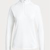 Beyaz Kadın Ralph Lauren Jersey Çeyrek Fermuarlı Kazak Sweatshirt Beyaz Kadın Ralph Lauren Jersey Çeyrek Fermuarlı Kazak Sweatshirt