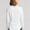 Beyaz Kadın Ralph Lauren Jersey Çeyrek Fermuarlı Kazak Sweatshirt Beyaz Kadın Ralph Lauren Jersey Çeyrek Fermuarlı Kazak Sweatshirt