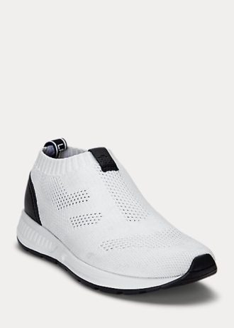 Beyaz Kadın Ralph Lauren Kacie Slip-On Spor Ayakkabı