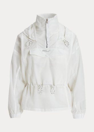 Beyaz Kadın Ralph Lauren Katlanabilir Ripstop Rüzgarlık