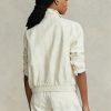 Beyaz Kadın Ralph Lauren Keten Rüzgarlık Beyaz Kadın Ralph Lauren Keten Rüzgarlık