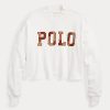 Beyaz Kadın Ralph Lauren Logolu Büyük Boy Balıkçı Yaka Pamuklu Sweatshirt Beyaz Kadın Ralph Lauren Logolu Büyük Boy Balıkçı Yaka Pamuklu Sweatshirt