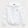 Beyaz Kadın Ralph Lauren Polar Kapüşonlu Sweatshirt