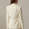 Beyaz Kadın Ralph Lauren Safford Yün Gabardin Blazer Beyaz Kadın Ralph Lauren Safford Yün Gabardin Blazer