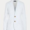 Beyaz Kadın Ralph Lauren Seersucker Blazer’ları Beyaz Kadın Ralph Lauren Seersucker Blazer’ları