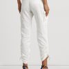 Beyaz Kadın Ralph Lauren Shantung Kargo Pantolon Beyaz Kadın Ralph Lauren Shantung Kargo Pantolon