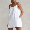Beyaz Kadın Ralph Lauren Terry Bağcıklı Omuz Elbisesi Beyaz Kadın Ralph Lauren Terry Bağcıklı Omuz Elbisesi