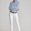 Beyaz Kadın Ralph Lauren Tompkins Skinny Jean Beyaz Kadın Ralph Lauren Tompkins Skinny Jean