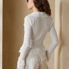 Beyaz Kadın Ralph Lauren Volanlı Hırka Kazakları Beyaz Kadın Ralph Lauren Volanlı Hırka Kazakları