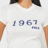 Beyaz Kadın Ralph Lauren Yuvarlak Yaka Grafik Tişörtler Beyaz Kadın Ralph Lauren Yuvarlak Yaka Grafik Tişörtler