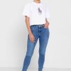 Beyaz Kadın Ralph Lauren Yuvarlak Yaka Grafik Tişörtler