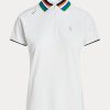Beyaz Kadın Ralph Lauren Özel Kesim Çeyrek Fermuarlı Polo Tişörtler Beyaz Kadın Ralph Lauren Özel Kesim Çeyrek Fermuarlı Polo Tişörtler