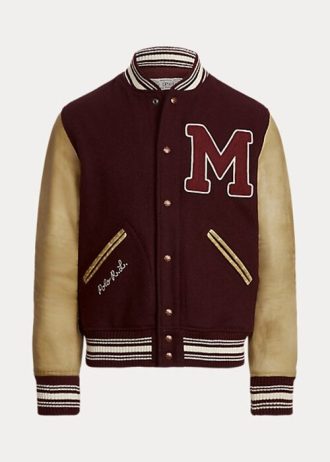 Bordo Erkek Ralph Lauren The Morehouse Koleksiyonu Ceketleri