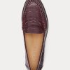 Bordo Kadın Ralph Lauren Wynnie Kabartmalı Deri Loafer’lar Bordo Kadın Ralph Lauren Wynnie Kabartmalı Deri Loafer’lar